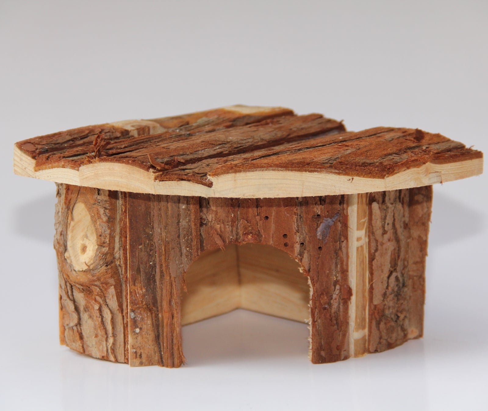 Pretend Play: YES4PETS Natural Wooden Hamster Mouse Gerbil Playground Rats Pets Toys Play Small Birds House Garden Decor