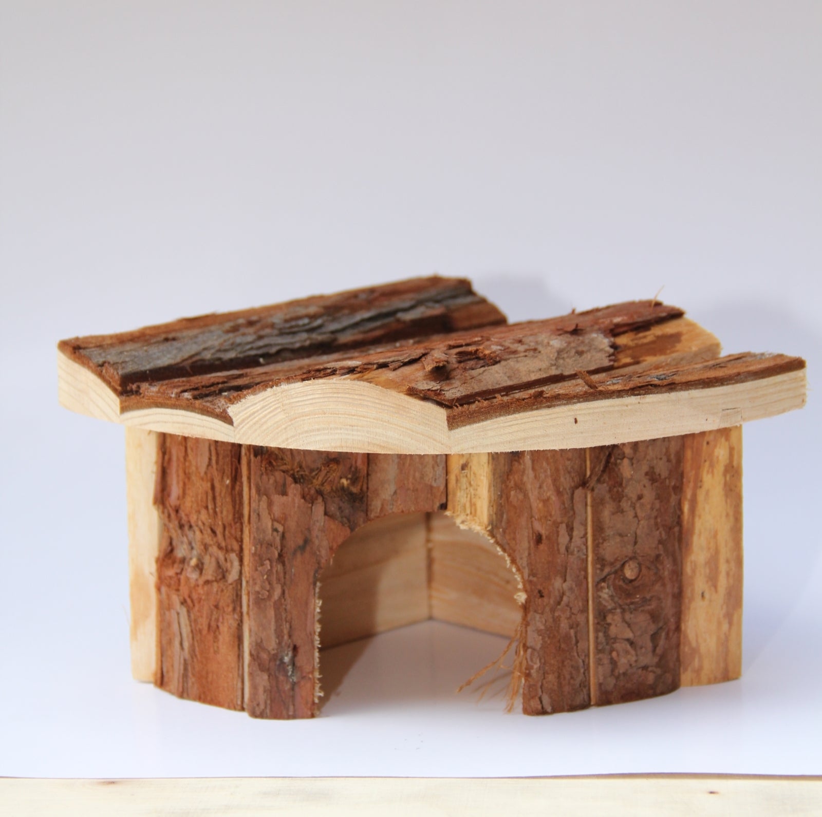 Pretend Play: YES4PETS Natural Wooden Hamster Mouse Gerbil Playground Rats Pets Toys Play Small Birds House Garden Decor