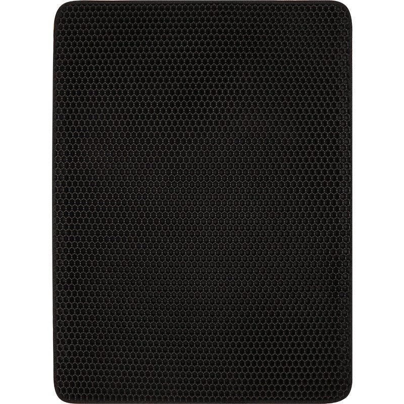 Cat Litter: YES4PETS Double Layer Cat Litter Tray Trap Mat Catch Cat Litter House Box Pad Toilet Mat