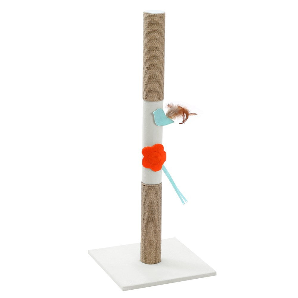Cat Scratching Posts: YES4PETS 89 cm Cat Kitten Single Scratching Post with Toy