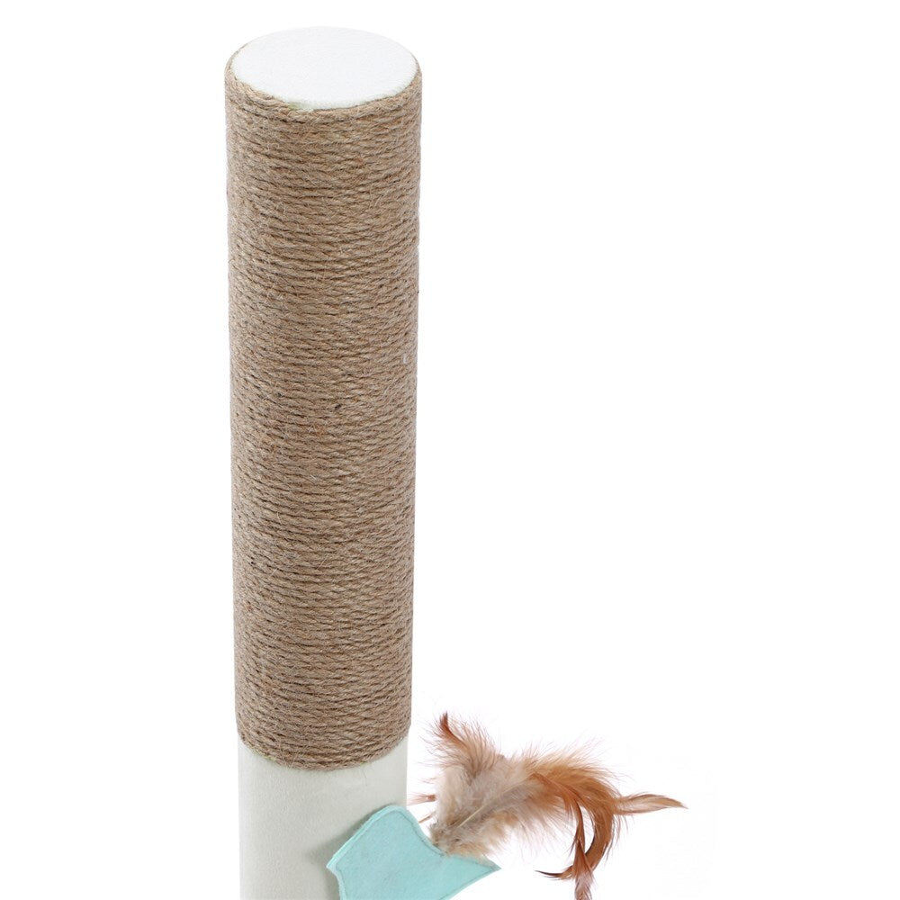 Cat Scratching Posts: YES4PETS 89 cm Cat Kitten Single Scratching Post with Toy