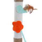 Cat Scratching Posts: YES4PETS 89 cm Cat Kitten Single Scratching Post with Toy