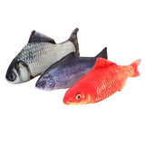 Cat Toys: YES4PETS 3 X Real Fish Printed Kitten Cat  Catnip Toy 20 cm