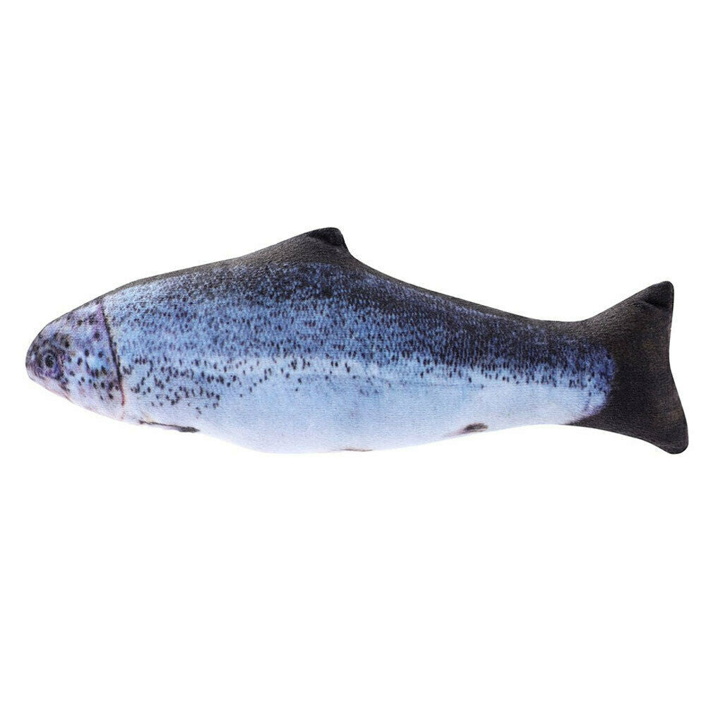 Cat Toys: YES4PETS 3 X Real Fish Printed Kitten Cat  Catnip Toy 20 cm