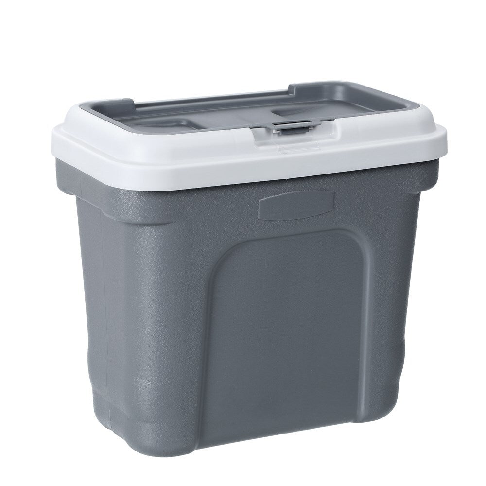 Food Storage: 30L Pet Dogs Puppy Food Storage Storer Container w/ Scoop Grey