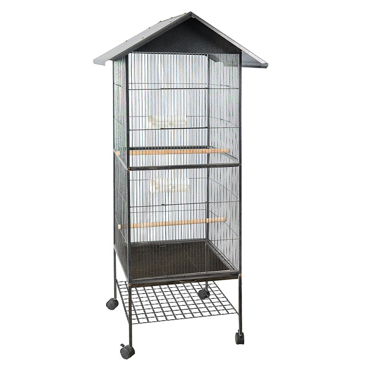 Bird Cages & Stands: YES4PETS 160 cm Large Bird Cage Parrot Aviary Pet Stand-alone Budgie Cage