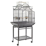 Bird Cages & Stands: YES4PETS Large Bird Budgie Cage Parrot Aviary Carrier With Stand & Wheel