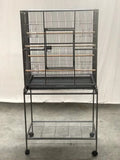 Bird Cages & Stands: YES4PETS 161 cm Bird Cage Parrot Aviary Pet Stand-alone Budgie Perch Castor Wheels