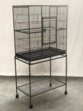 Bird Cages & Stands: YES4PETS 161 cm Bird Cage Parrot Aviary Pet Stand-alone Budgie Perch Castor Wheels