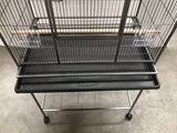 Bird Cages & Stands: YES4PETS 161 cm Bird Cage Parrot Aviary Pet Stand-alone Budgie Perch Castor Wheels