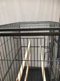 Bird Cages & Stands: YES4PETS 161 cm Bird Cage Parrot Aviary Pet Stand-alone Budgie Perch Castor Wheels