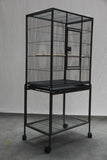 Bird Cages & Stands: YES4PETS 135cm Bird Cage Parrot Aviary Pet Stand-alone Budgie Perch Castor Wheels