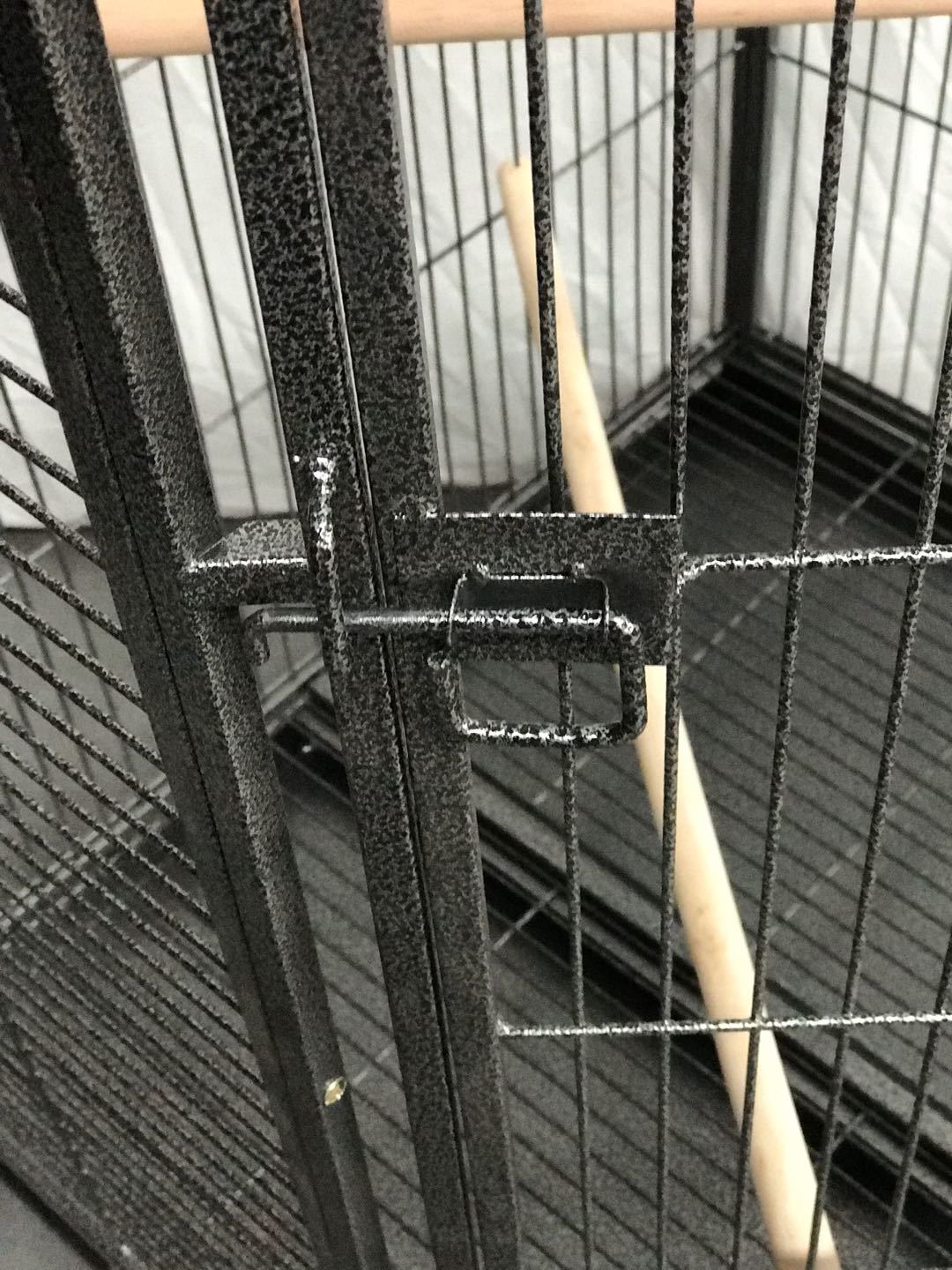 Bird Cages & Stands: YES4PETS 162cm Large Corner Bird Cage Pet Parrot Aviary Perch Castor Wheel