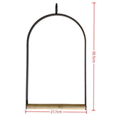 Bird Cages & Stands: YES4PETS Bird Cage Jumbo Swing Metal Arch Frame Wood Perch Canary Pet Parrot Hanging Toy
