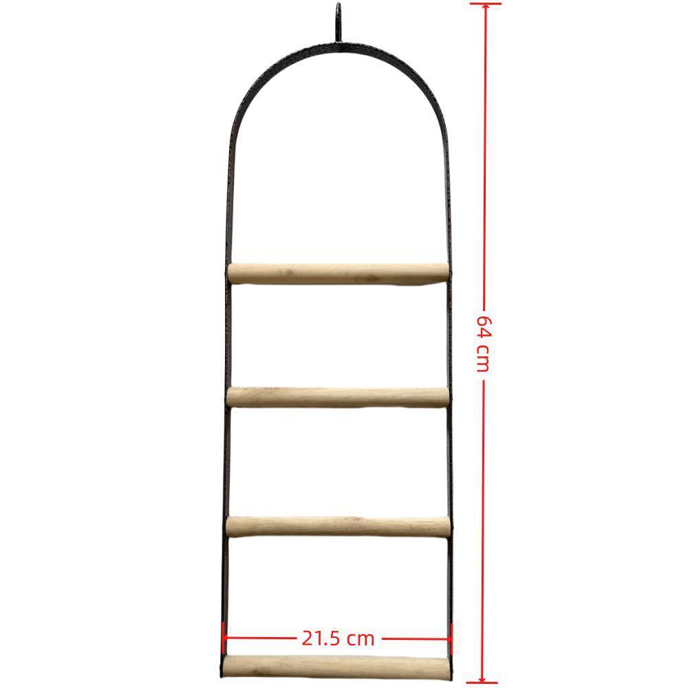 Bird Cages & Stands: YES4PETS Bird Cage Jumbo Swing Metal Arch Frame Wood Perch Canary Pet Parrot Hanging Toy