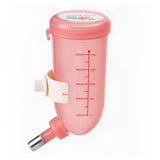 Dog Bowls, Feeders & Waterers: YES4PETS 500ml Dog Cat Hamster Rabbit Water Bottle Hanging Drinking Dispenser Feeder Pink