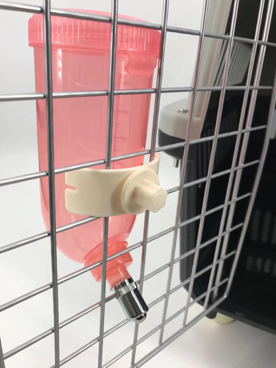 Dog Bowls, Feeders & Waterers: YES4PETS 500ml Dog Cat Hamster Rabbit Water Bottle Hanging Drinking Dispenser Feeder Pink