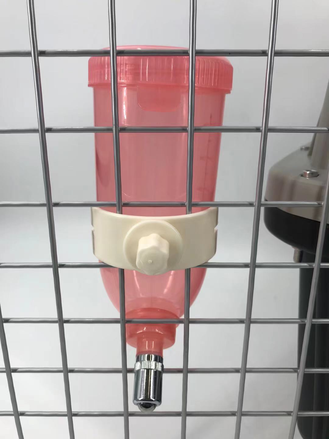 Dog Bowls, Feeders & Waterers: YES4PETS 500ml Dog Cat Hamster Rabbit Water Bottle Hanging Drinking Dispenser Feeder Pink