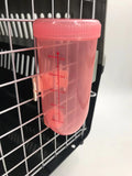 Dog Bowls, Feeders & Waterers: YES4PETS 500ml Dog Cat Hamster Rabbit Water Bottle Hanging Drinking Dispenser Feeder Pink