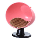 Dog Beds: YES4PETS Small Pet Dog Cat Cave House Nest Puppy Cave Chair Sofa Bed Pink