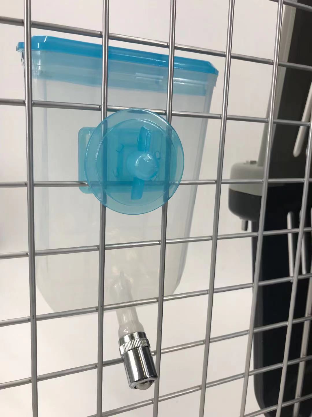 Cat Bowls, Feeders & Waterers: YES4PETS Pet Hanging Water Bottle No Drip Water Dispenser Rabbit Dog Cat Drinking Bottle-Blue