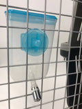 Cat Bowls, Feeders & Waterers: YES4PETS Pet Hanging Water Bottle No Drip Water Dispenser Rabbit Dog Cat Drinking Bottle-Blue