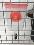 Cat Bowls, Feeders & Waterers: YES4PETS Pet Hanging Water Bottle No Drip Water Dispenser Rabbit Dog Cat Drinking Bottle-Pink