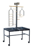 Outdoor Play Equipment: YES4PETS Large Bird Parrot Playpen Gym Toy Stand On Wheels