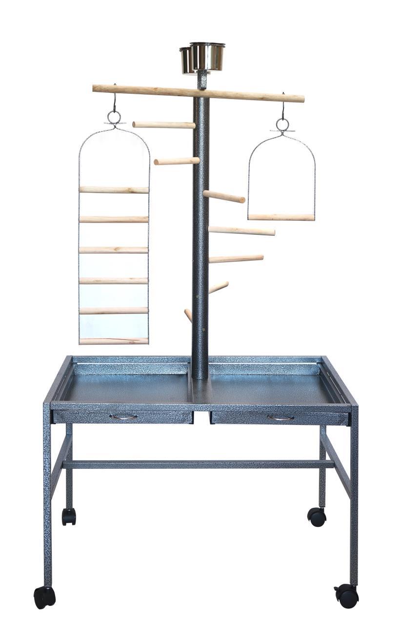 Outdoor Play Equipment: YES4PETS Large Bird Parrot Playpen Gym Toy Stand On Wheels