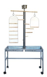 Outdoor Play Equipment: YES4PETS Large Bird Parrot Playpen Gym Toy Stand On Wheels