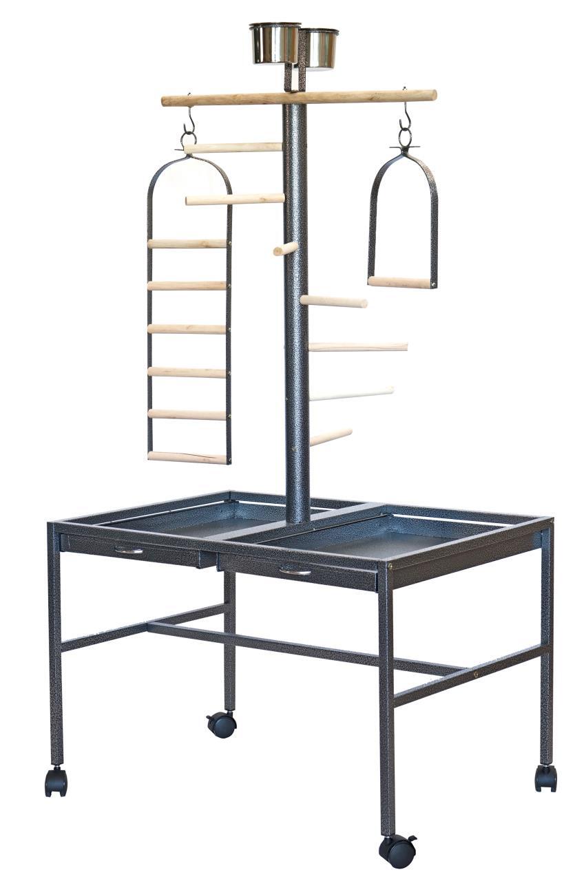 Outdoor Play Equipment: YES4PETS Large Bird Parrot Playpen Gym Toy Stand On Wheels