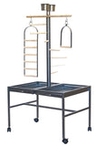 Outdoor Play Equipment: YES4PETS Large Bird Parrot Playpen Gym Toy Stand On Wheels