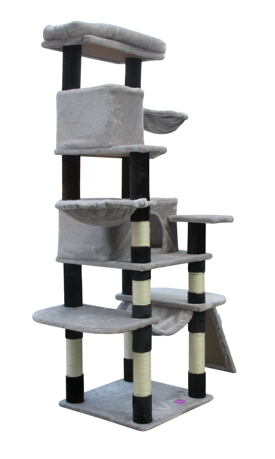 Cat Scratching Posts: YES4PETS 161 cm Cat Scratching Post Tree Scratcher Pole-Little Grey