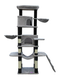 Cat Scratching Posts: YES4PETS 161 cm Cat Scratching Post Tree Scratcher Pole-Little Grey