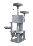 Cat Scratching Posts: YES4PETS Large Cat Scratching Post Tree Scratcher Pole-Little Grey