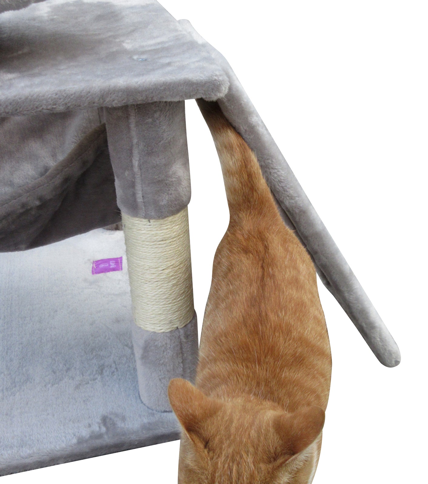 Cat Scratching Posts: YES4PETS Large Cat Scratching Post Tree Scratcher Pole-Little Grey