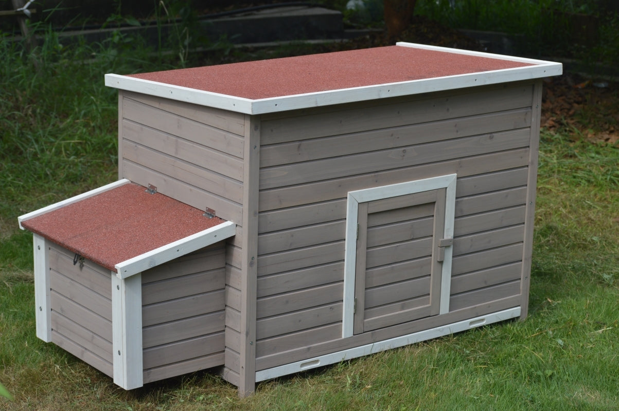 Small Animal Habitats & Cages: YES4PETS XL Chicken Coop Rabbit Hutch Cage Hen Chook Cat Guinea Pig House