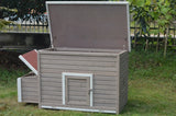 Small Animal Habitats & Cages: YES4PETS XL Chicken Coop Rabbit Hutch Cage Hen Chook Cat Guinea Pig House