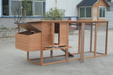 Small Animal Habitats & Cages: YES4PETS XXL 280cm Chicken Coop Guinea Pig Rabbit Hutch Ferret Cat Guinea Pig House