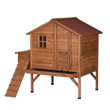 Small Animal Habitats & Cages: YES4PETS XL Chicken Coop Rabbit Hutch Cage Hen Chook House
