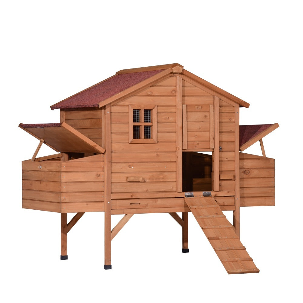 Coop & Hutch Accessories: YES4PETS XXL Chicken Coop Rabbit Hutch Cage Hen Chook House