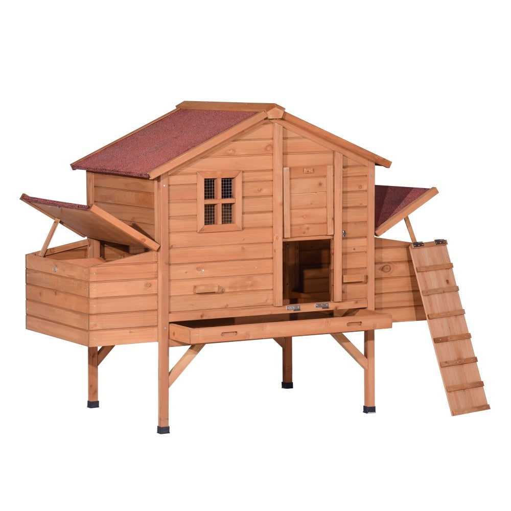 Coop & Hutch Accessories: YES4PETS XXL Chicken Coop Rabbit Hutch Cage Hen Chook House