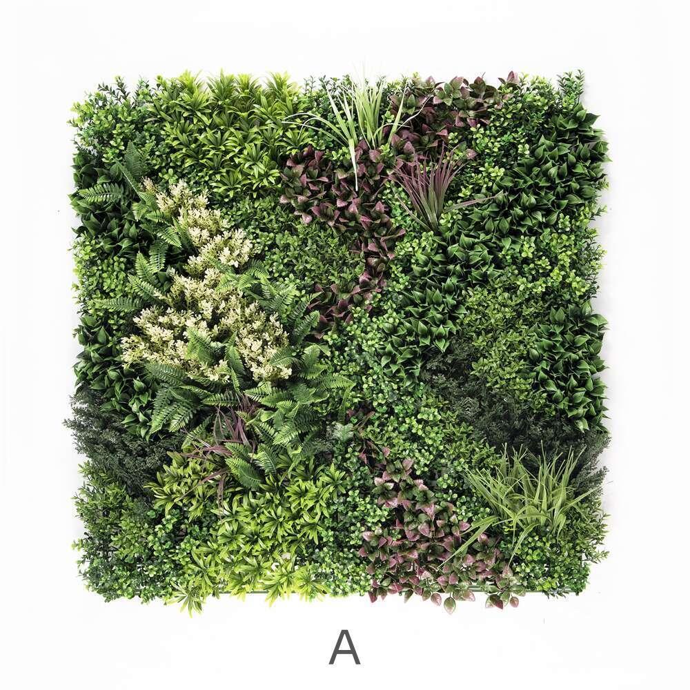 Artificial Wall Plants: YES4HOMES 3 SQM Artificial Plant Wall Grass Panels Vertical Garden Foliage Tile Fence 1X1M