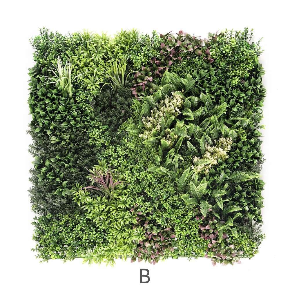 Artificial Wall Plants: YES4HOMES 3 SQM Artificial Plant Wall Grass Panels Vertical Garden Foliage Tile Fence 1X1M
