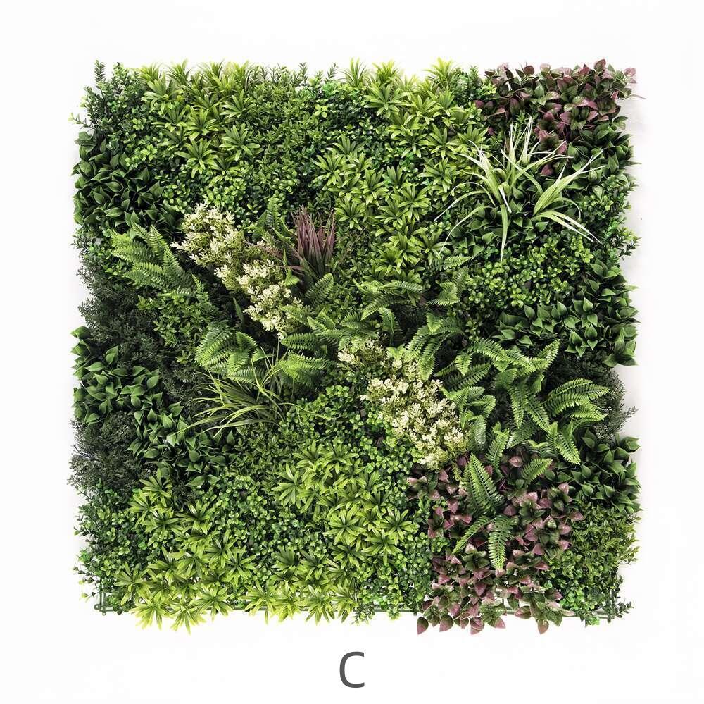 Artificial Wall Plants: YES4HOMES 3 SQM Artificial Plant Wall Grass Panels Vertical Garden Foliage Tile Fence 1X1M