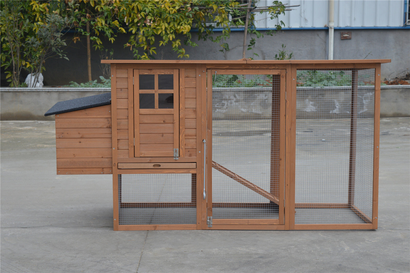 Small Animal Habitats & Cages: YES4PETS Large Chicken Coop Rabbit Hutch Cat Ferret Cage Hen Chook House
