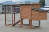 Small Animal Habitats & Cages: YES4PETS Large Chicken Coop Rabbit Hutch Cat Ferret Cage Hen Chook House