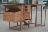 Small Animal Habitats & Cages: YES4PETS Large Chicken Coop Rabbit Hutch Cat Ferret Cage Hen Chook House