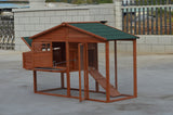 Small Animal Habitats & Cages: YES4PETS XL Chicken Coop Rabbit Guinea Pig Hutch Ferret Hen House