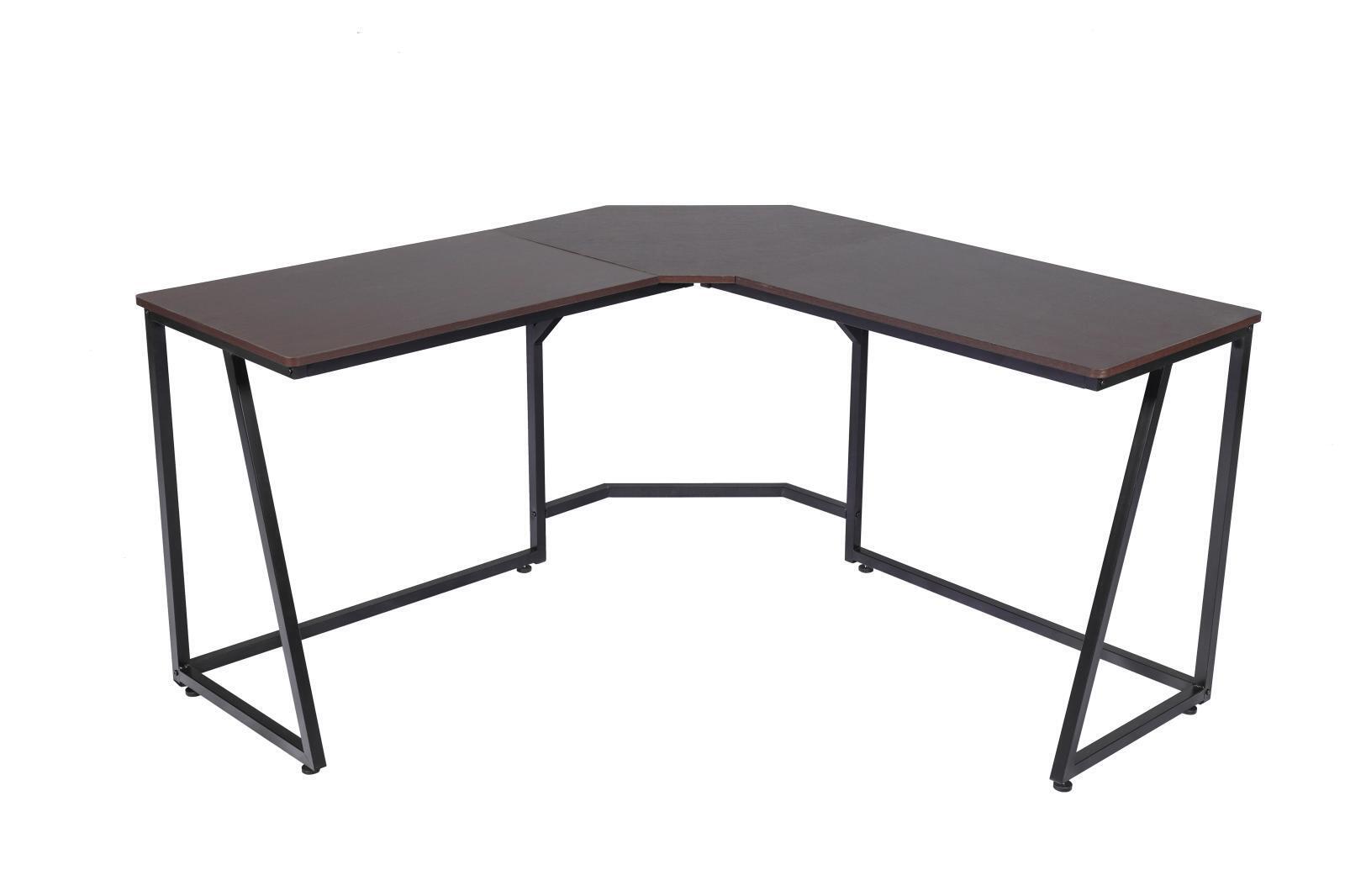 Desks: YES4HOMES Corner Computer Desk, Sturdy Home Office Gaming Desk for Laptop, Writing Table, Multipurpose Workstation